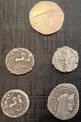 Roman-Or-Greek-Silver-Coins,-ID-And-Valuation-Help-Please