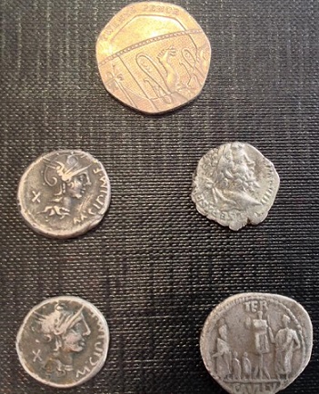 Roman-Or-Greek-Silver-Coins,-ID-And-Valuation-Help-Please
