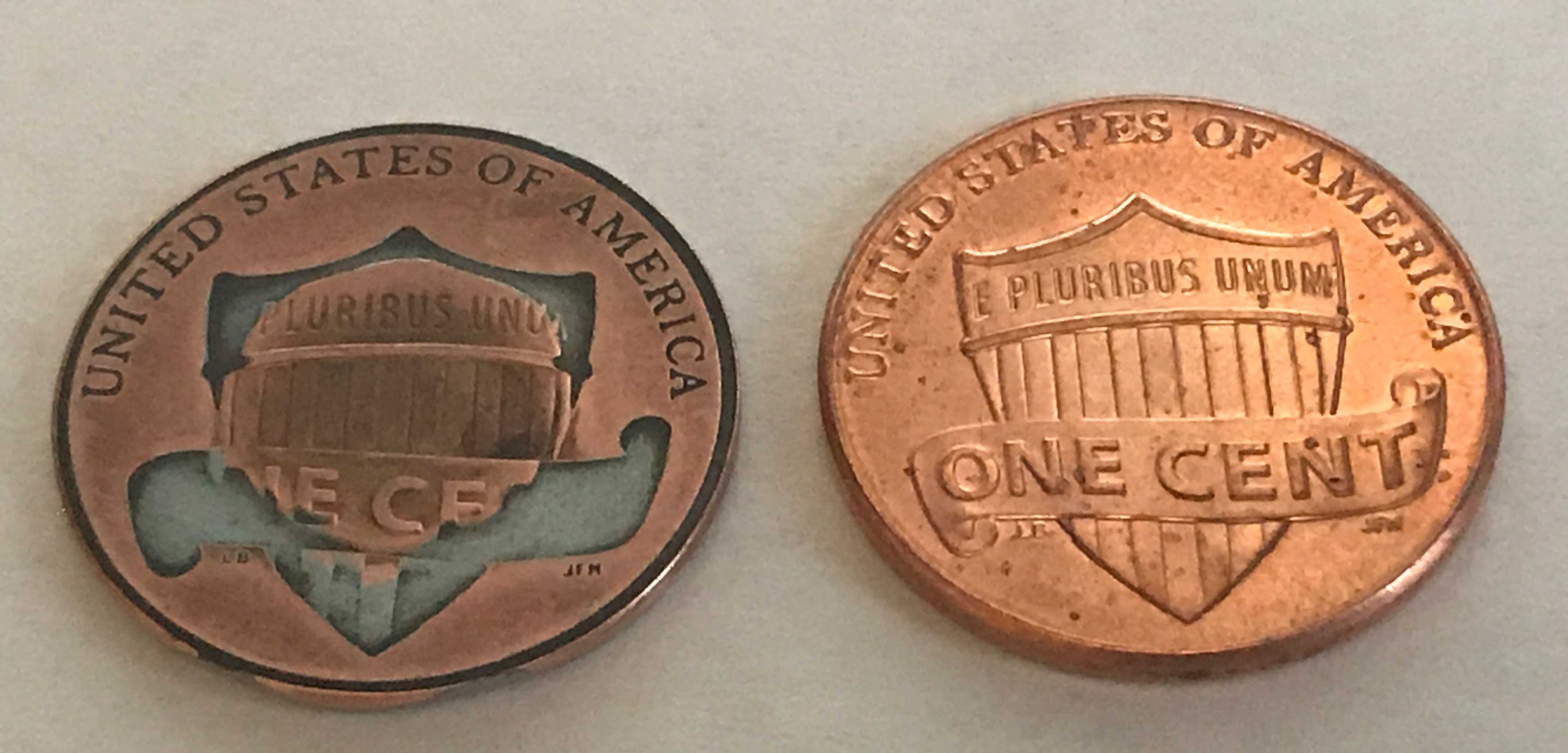 2016-D-Penny,-Has-Odd-Shape-And-Is-Missing-Raised-Parts