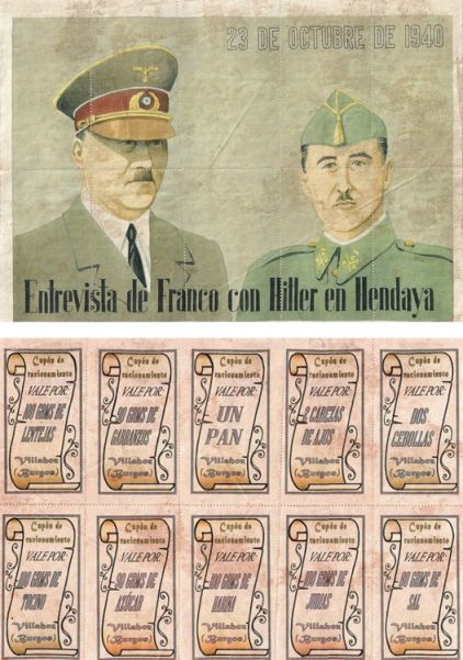 Emergency-Money-Uncut-Sheet-Hitler-And-Franco