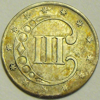 1853-Silver-Three-Cent