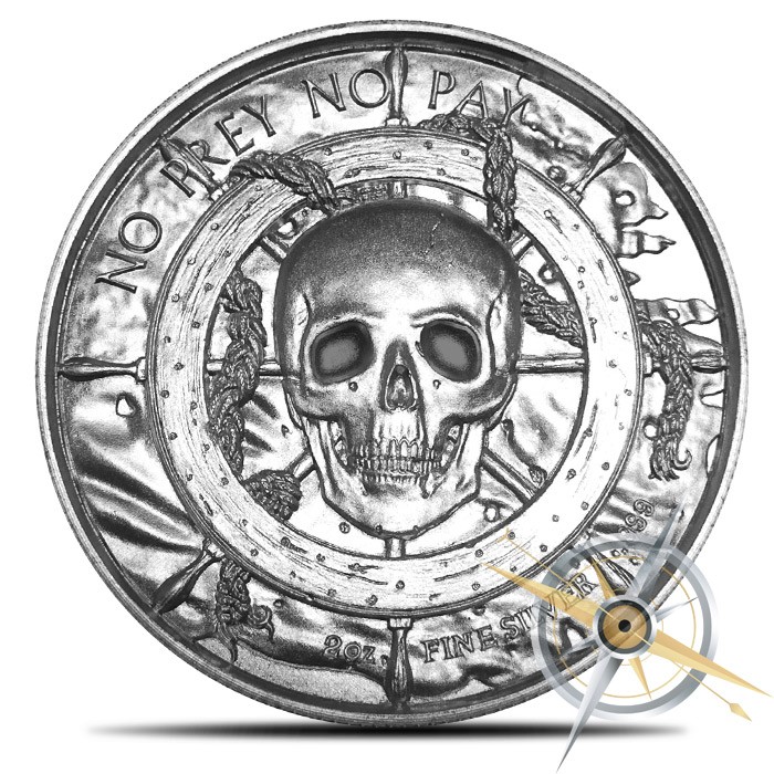 Shipped-Elemetal-2-Oz-Privateer-Ultra-High-Relief-Ag-Round