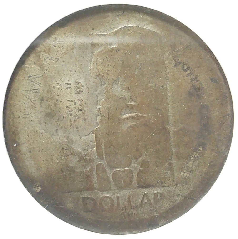 Lowball-Alert!-Pop-1/0-NGC-Fa2-1958-Canada-British-Columbia-Dollar!