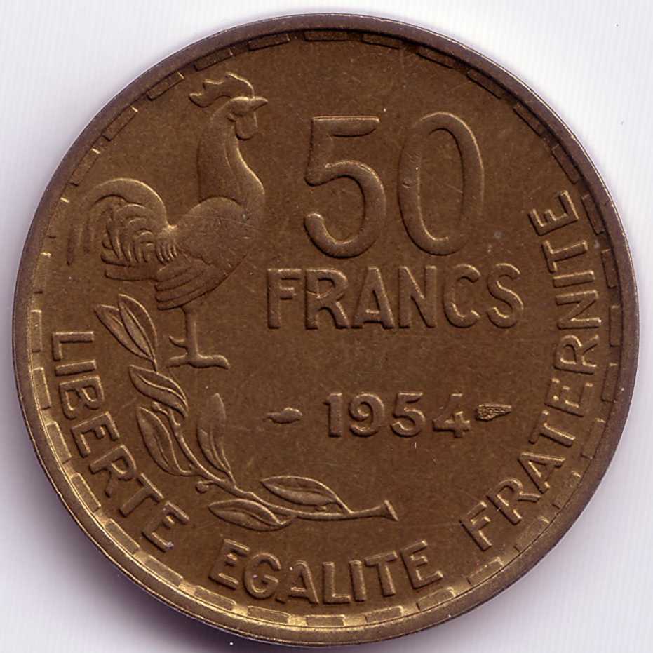 French-50-Francs-Coins