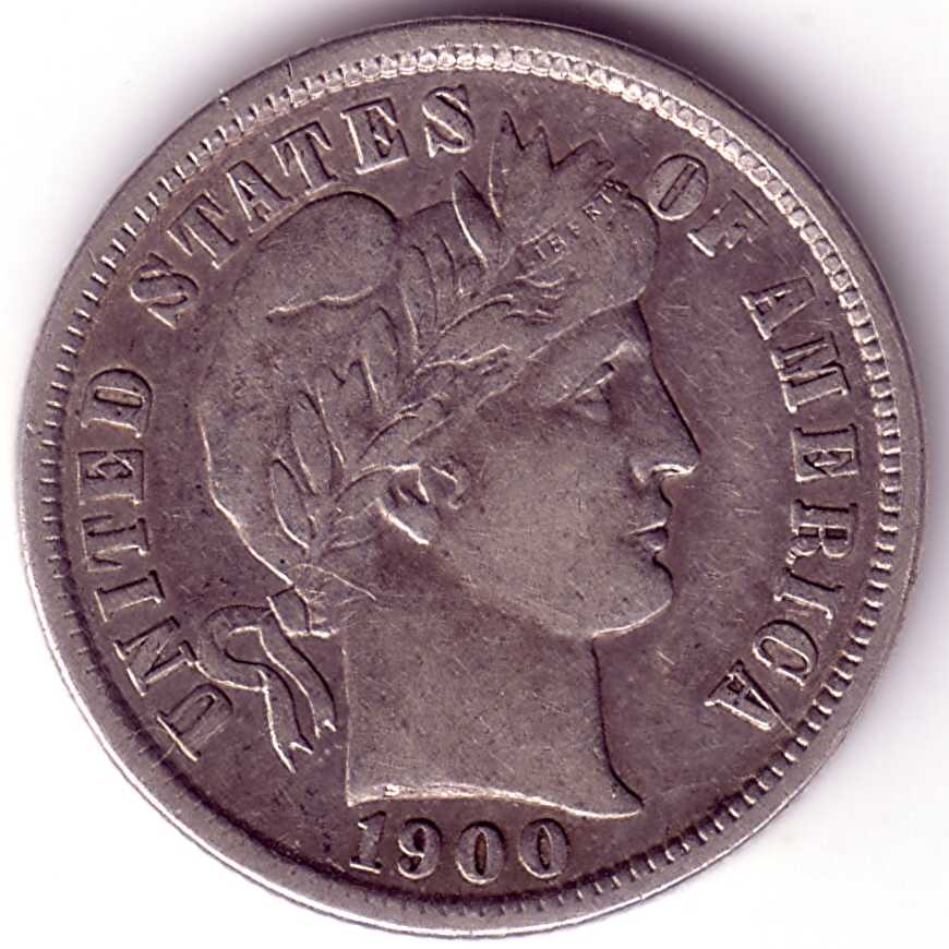1900-S-Barber-Dime