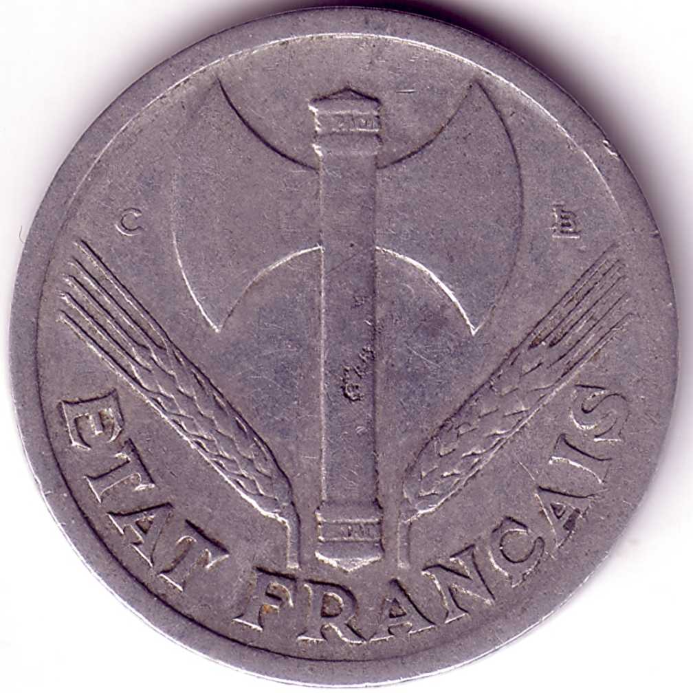Finally-I-Got-One:-1-Franc-1944,-Small-C