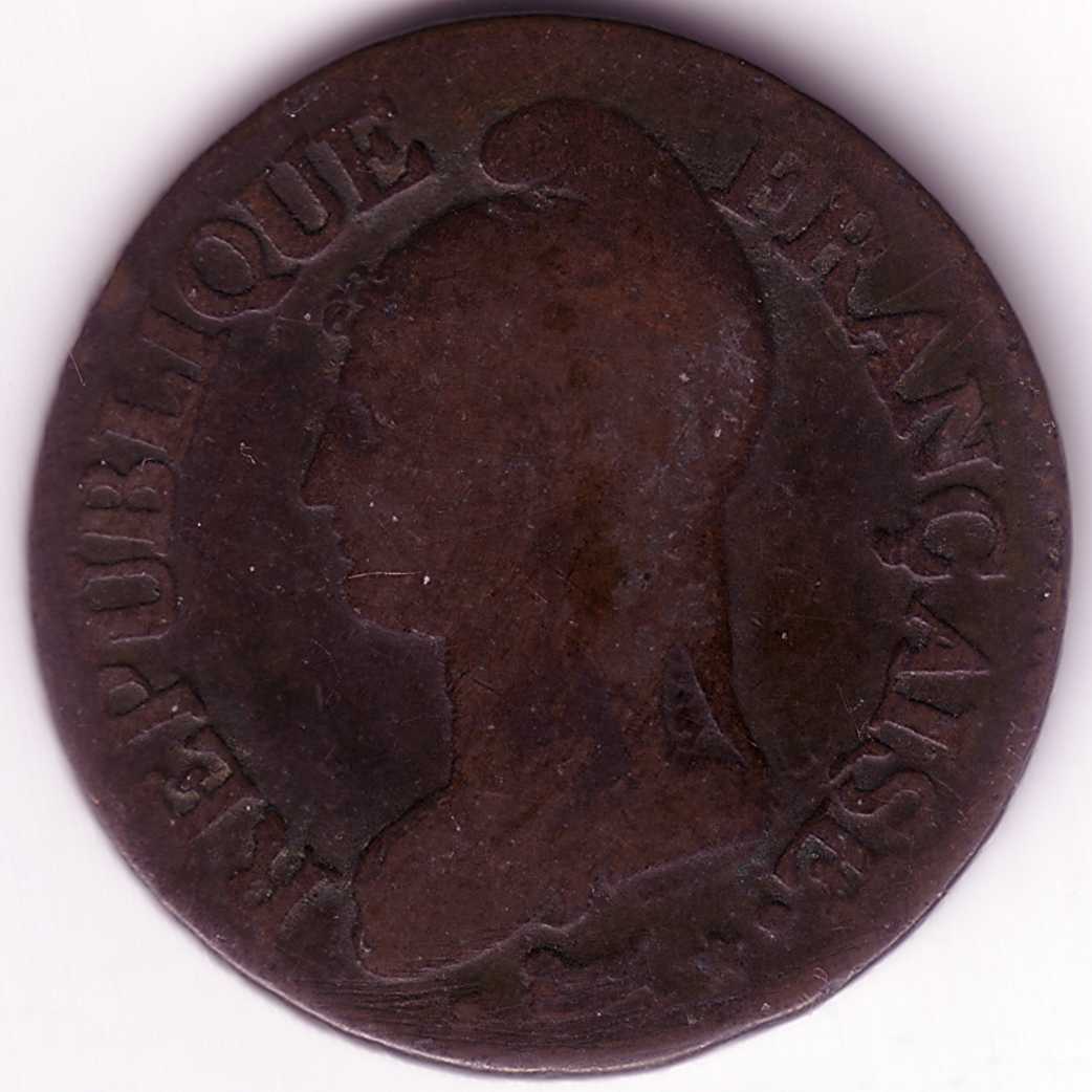 Another-Great-Overdate-Of-A-5-Centimes-Coin
