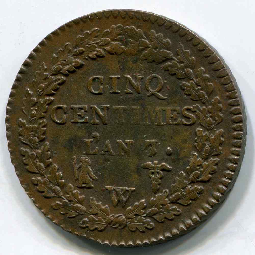 5-Centimes-An7/5