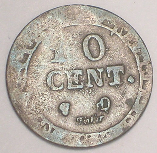 France,-10-Centimes-18xx---Grotesque-Contemporary-Fake