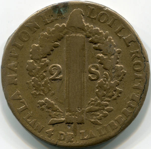 Engravers-Mistake-On-This-French-2-Sols-Coin