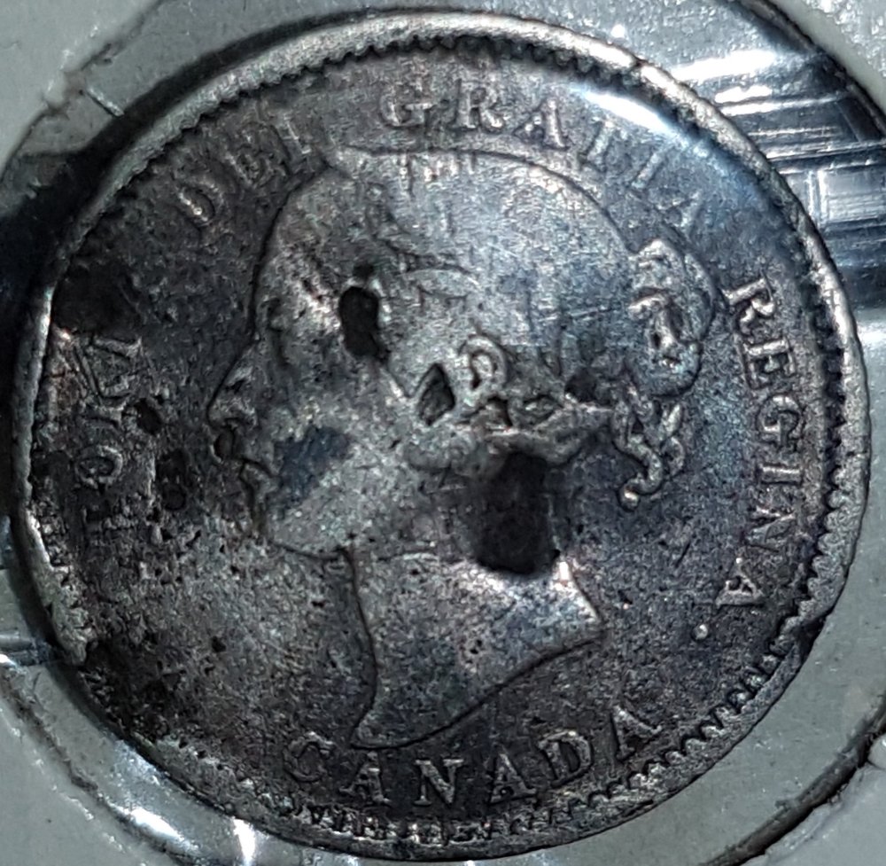 Found-1889-10-Cent-Piece-In-My-Childhood-Collection---Banged-Up,-Though...