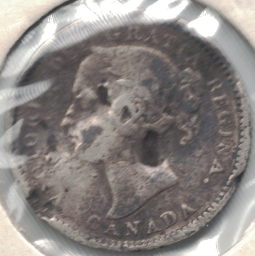 Found-1889-10-Cent-Piece-In-My-Childhood-Collection---Banged-Up,-Though...
