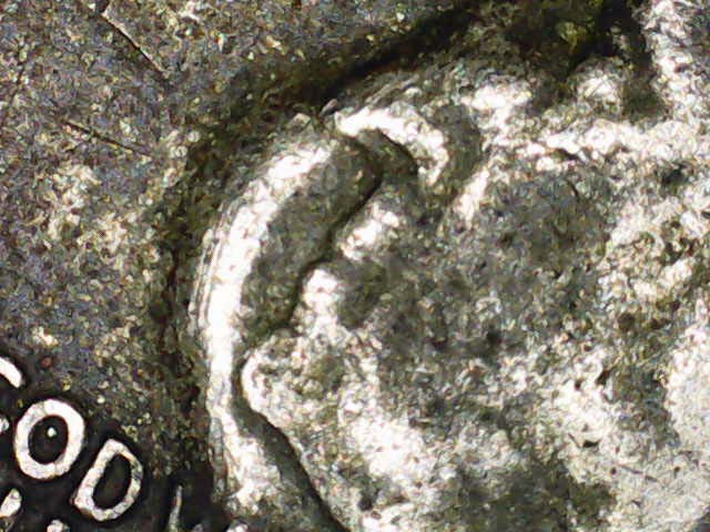 Mystery-1979-Quarter-.25-Die-Error-Or-Manipulated-Coin