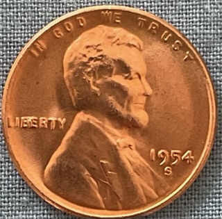 1954-S--Lincoln-Penny-Many-Varieties