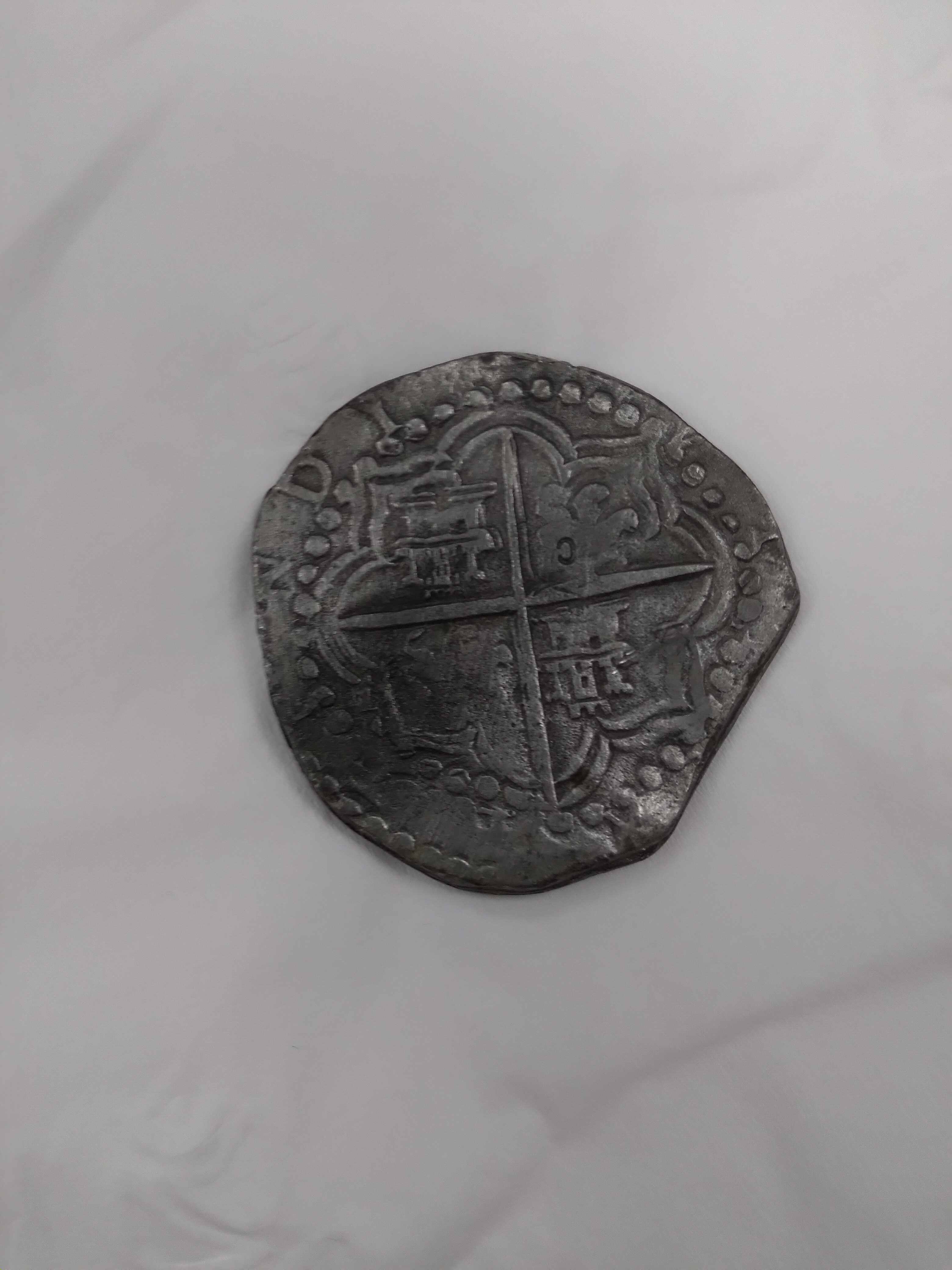 Please-Help-Me-Identify.-Possibly-A-Ship-Wreck-Coin?-Id:-Replica-8-Reales