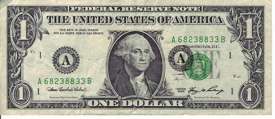 Double-Black-Seal-$1-Note