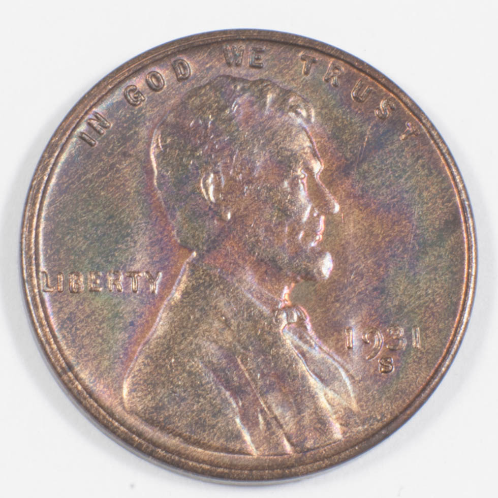 1931-S-Lincoln-Cent-Coloration-Question