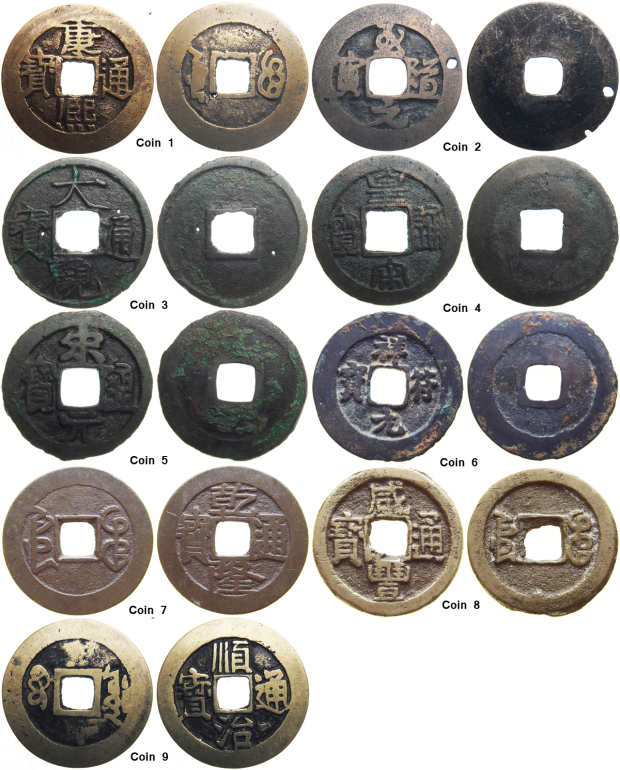 Chinese-Cash-Coins,-ID-Pls