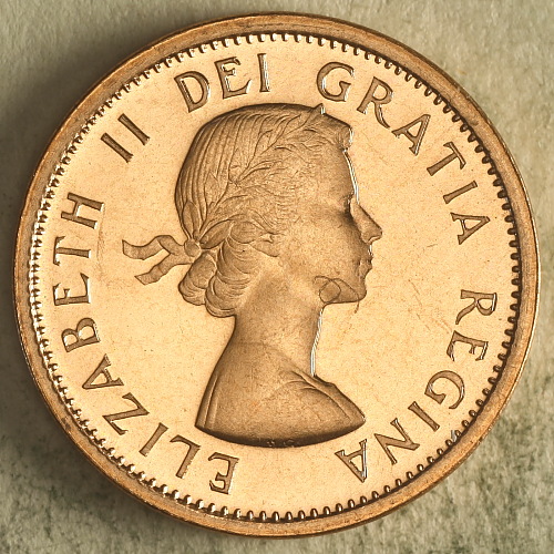 1964-PL-Cent-With-Thread-On-Chin-?