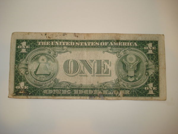 1935c-Star-Note-$1-Silver-Certificate-Off-Center?