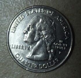 2007-Wyoming-State-Quarter-W/-No-Reeded/Rim