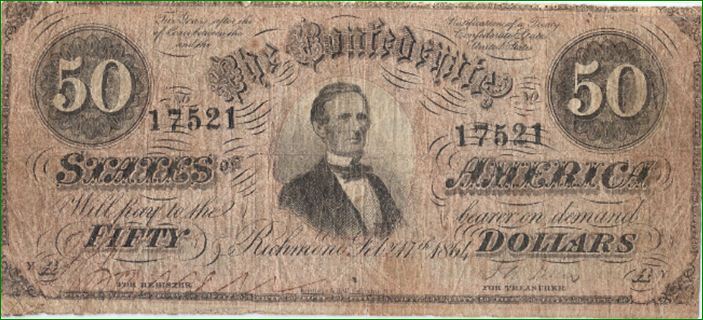 $-50-'Federate'-Note