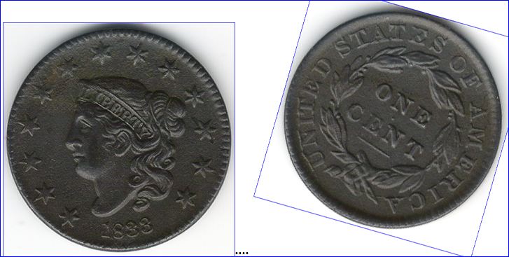 1833-Large-Cent-Grading-Question-Possible-Rotation-Die-Error