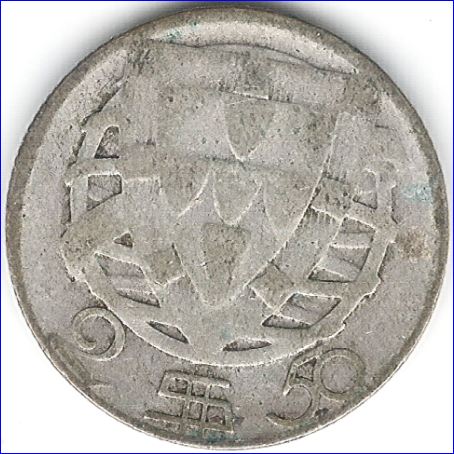 2-1/2-Escudos-From-Portugal:-Year-Needed