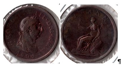 1806-British-Penny:-Two-Types?
