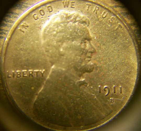 1911-S-Lincoln-Cent---Grade,-Authenticity,-Cleaning