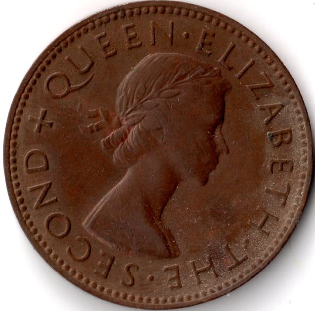 1955-New-Zealand-Half-Penny-Grade
