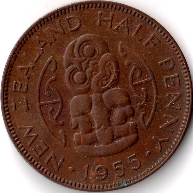1955-New-Zealand-Half-Penny-Grade