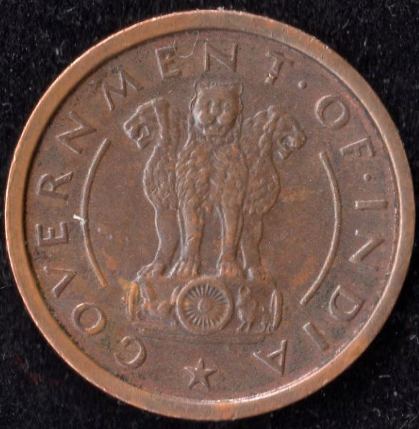 1954-One-Pice-India-Coin:--Grade-And-Mint-ID-Request