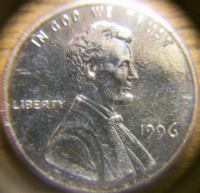1996-Steel-Plated-Lincoln-Cent:-Error-Or-Fake?