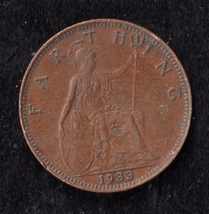 Grade-For-1933-Great-Britain-Farthing