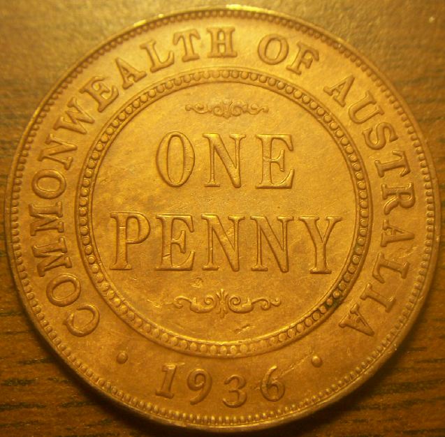1936-Australian-Penny-Grade-And-Lamination-Error-?