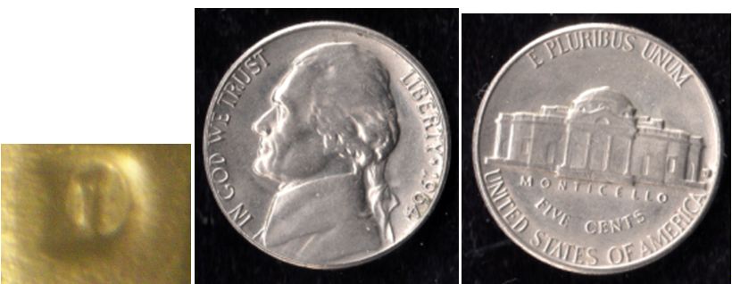 Three-1964-D-Jefferson-Nickels---Varieties,-Errors,-Or-PMD?