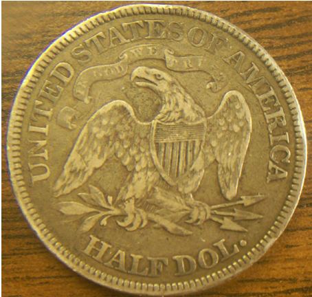 1876-Seated-Liberty-Half---Grade-Etc.