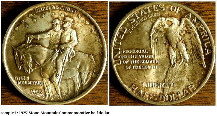 1925-Stone-Mountain-Commemorative-$-0.50---Sample-1:-Grading