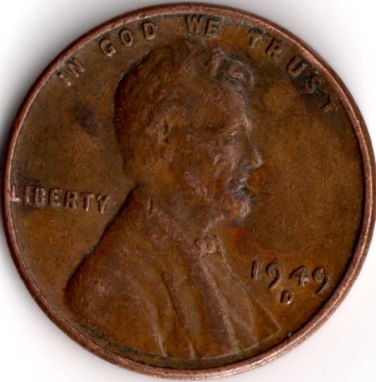 Verific.-Of-1949-D/D/D-Lincoln-Cent-Request