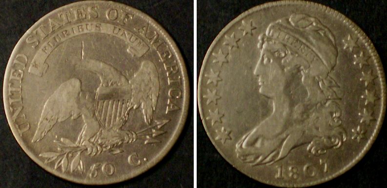 1807-Capped-Bust-Half-50/20-Grade/Authenticate