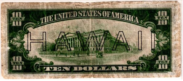 1934A-Hawaiian-$-10-Red-Seal-Bill-Rare?