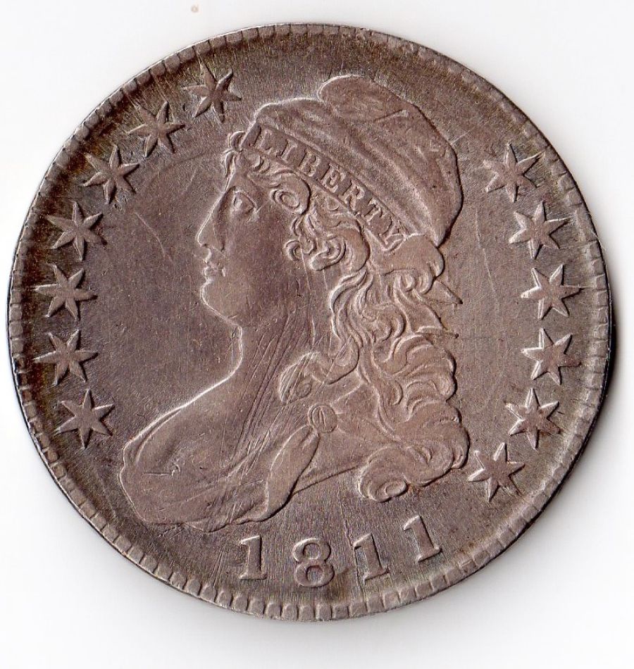 1811-Capped-Bust-Half:-O-103A-Confirmation