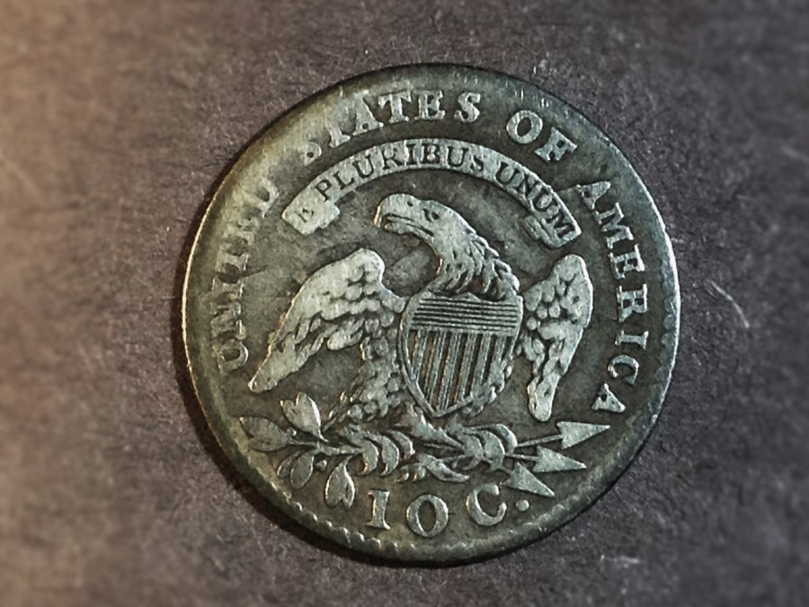 1811/09-Capped-Bust-Dime---Variety-Verific.