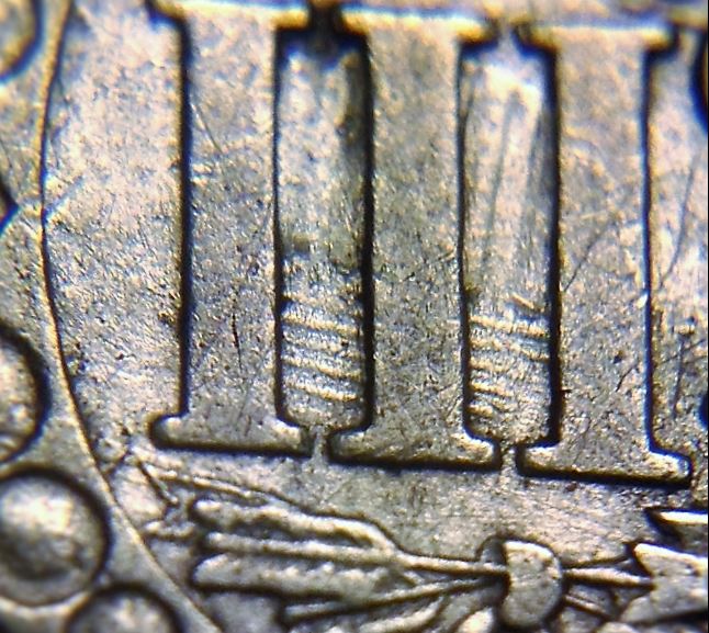 1855-3-Cent-Silver,-Type-2---Clash-'And'-RPD