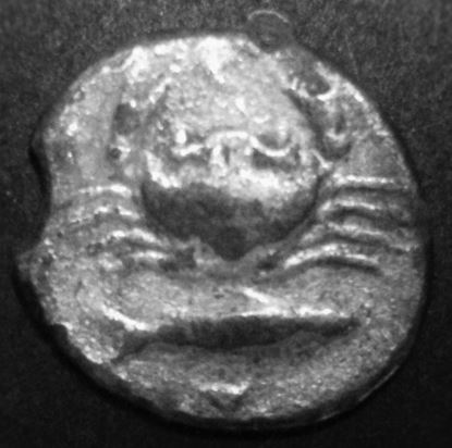 Ancient-Coin-W/-Birds-And-Fishes-Only-Id-Needed