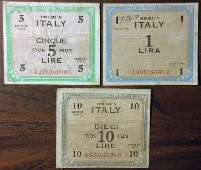 Italy-Allied-Military-Currency-1943-Grade-Etc