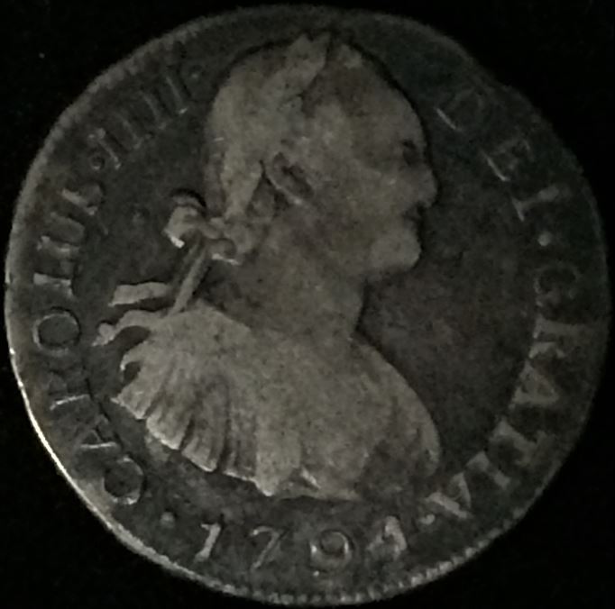 1794-Mexico-Spanish-Colony-2-Reales--Grade-&-Authen.-Check