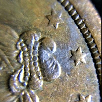 1850-Coronet-Head-1/2-Cent---Grade