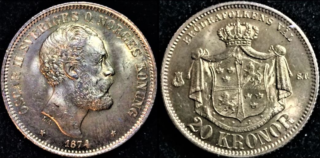 Sweden-1874-Gold-20-Kroner-Also-Why-Different-Upside-Down?
